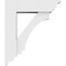 Ekena Millwork Standard Imperial Architectural Grade PVC Bracket With Traditional Ends, 5"W x 12"D x 14"H BKTP05X12X14IMP01 - alternate 4